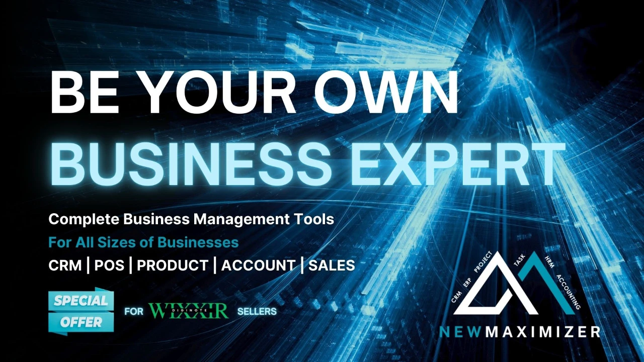 ALL IN ONE ERP - CRM POS Plan for Wixxir Sellers